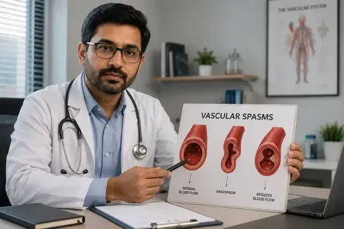 Types of Vascular Spasms: Cerebral, Coronary & Peripheral