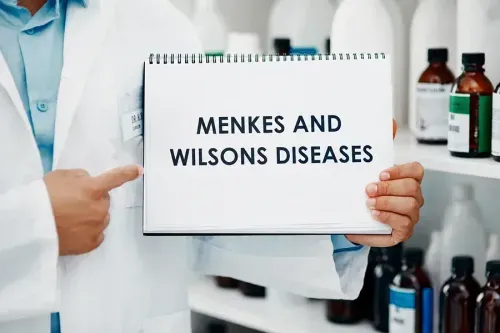 What are Menkes and Wilson's diseases?