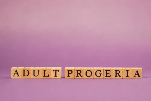 What are the Symptoms of Adult Progeria (Werner Syndrome)?