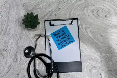 What is Human Deafness Dystonia Syndrome?